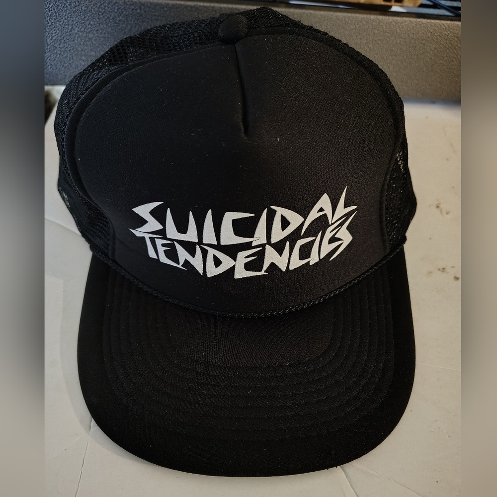 Vintage Suicidal Tendencies Mesh Trucker Otto Snapback Cap